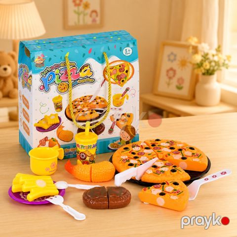 Pizza oyuncağı 870/RAX008, plastik, 3 yaşdan, sarı — Bakı