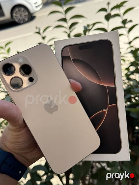 IPhone 16 Pro Max, 512 GB, Qızılı, Face ID — Bakı