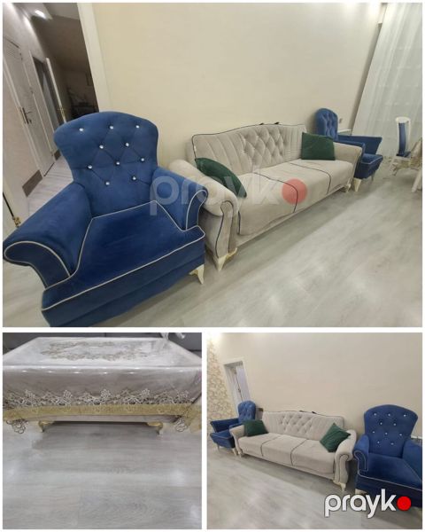Divan kreslo dəsti 300₼.jurnalnısı var.Divan Açılır.Ünvan — Bakı
