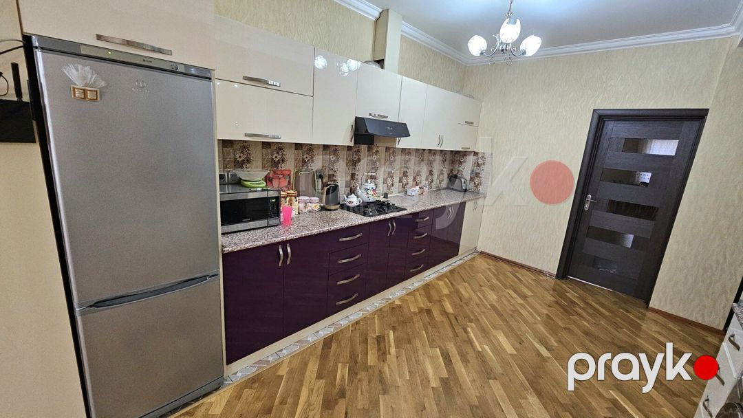 3-otaqlı yeni tikili, İnşaatçılar m., 130 m² — Mənzil, Bakı (11)
