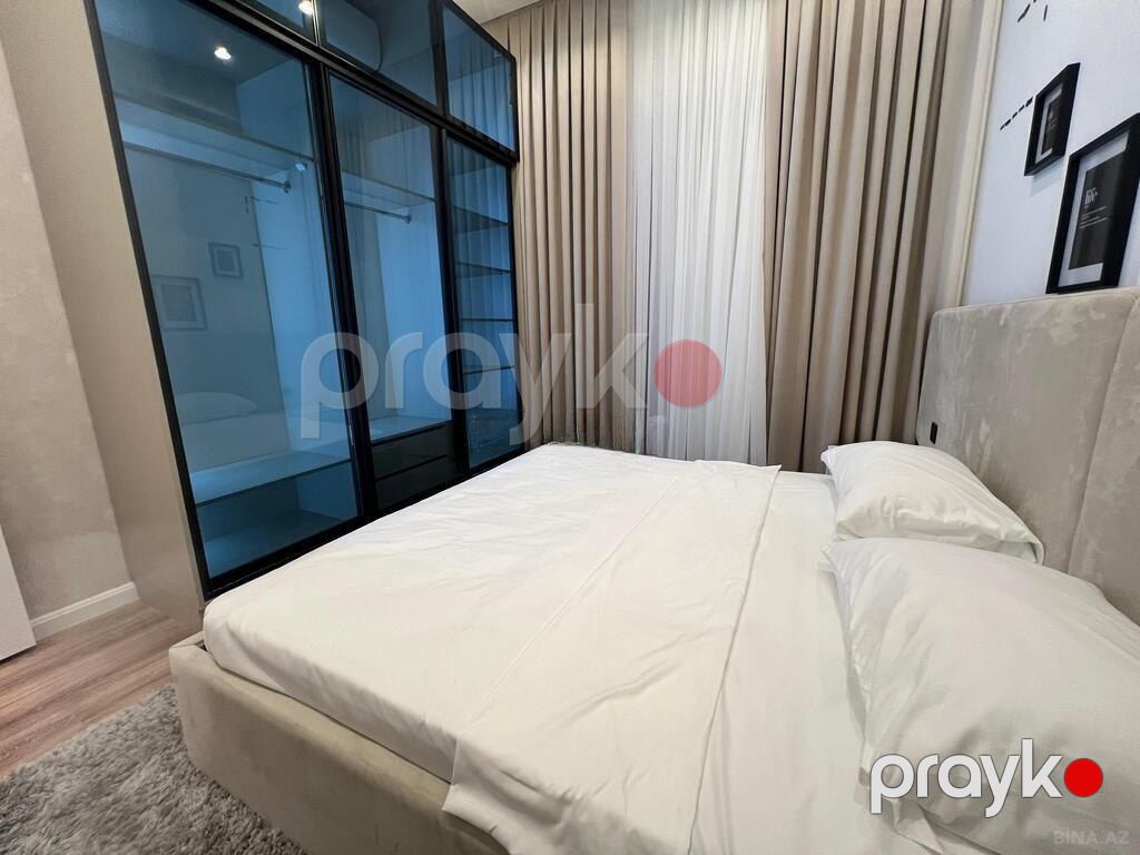 İcarəyə verilir 2 otaqlı yeni tikili 60 m² — Mənzil, Bakı (11)