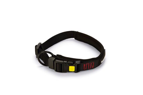 İtlər üçün boyunluq Beeztees Premium nylon collar Parinca 40-45 sm 20 mm, qara — Bakı