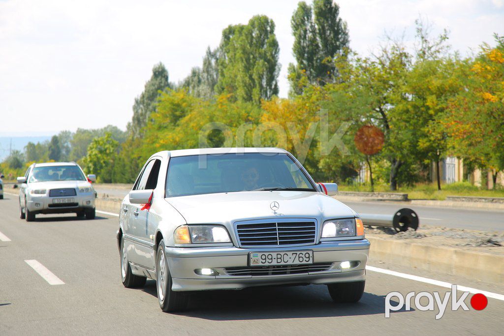Mercedes C 200, 2.0 L, 1999 il, 324 145 km — Avtomobillər, Qəbələ (8)