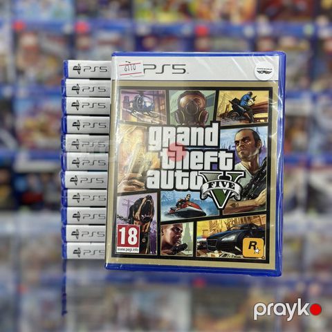 PlayStation 5 üçün "GTA 5" oyun diski — Bakı