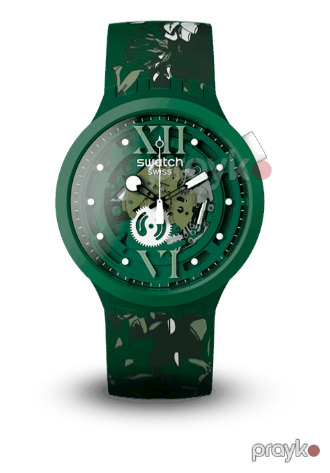 Qol saatı Swatch Originals SB05G104 Yaşıl — Bakı