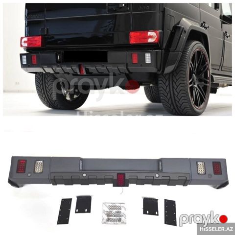 Mercedes G-class arxa buferi — Bakı