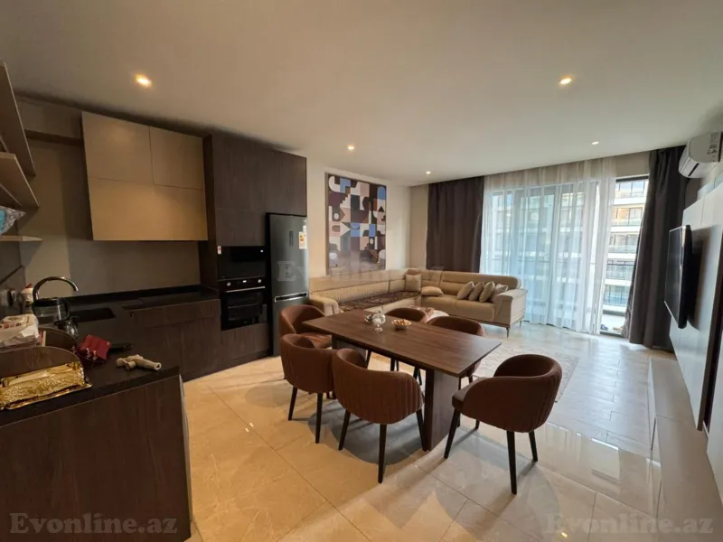 Kirayə verilir 2 otaqlı Mənzil Yeni tikili 98 m² Bakı, Sabunçu r., Sea Breeze — Mənzil, Bakı (2)