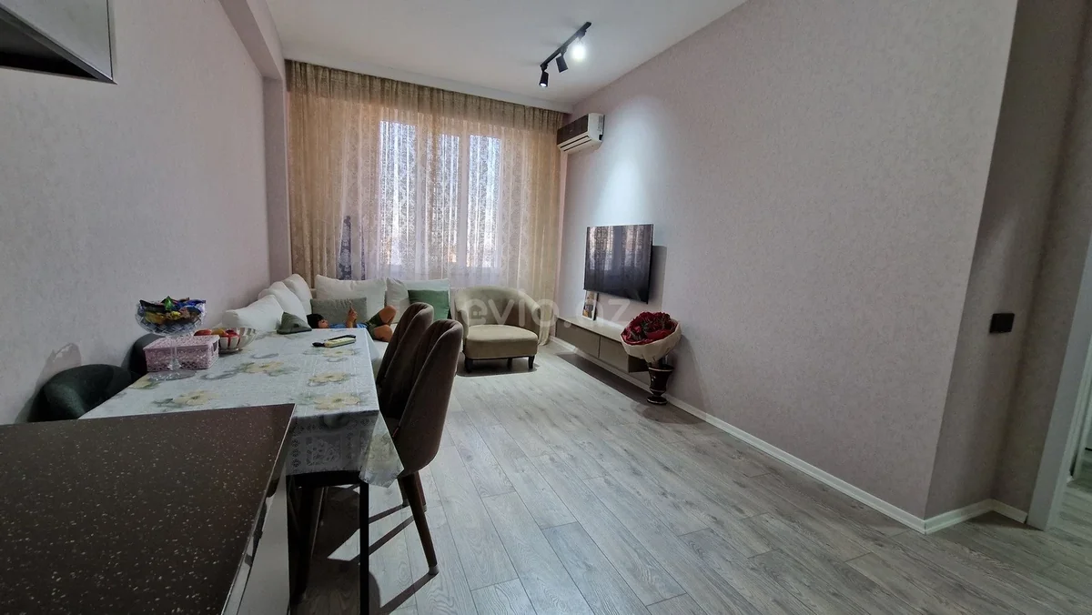 3 otaqlı tam təmirli mənzil satılır Yeni Günəşli qəsəbəsində — Mənzil, Bakı (5)