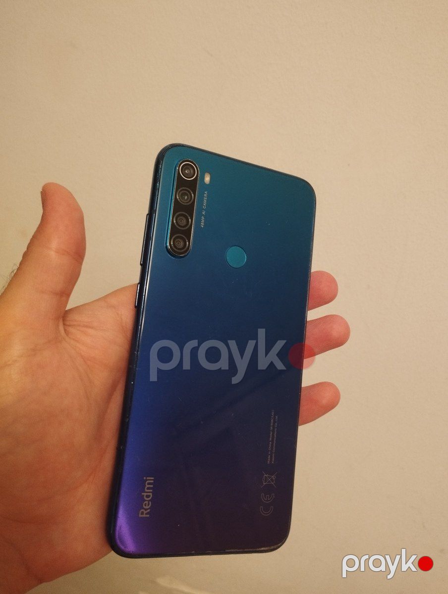 Xiaomi Redmi Note 8 2021 Neptune Blue 64GB/4GB — Smartfonlar, Bakı (2)