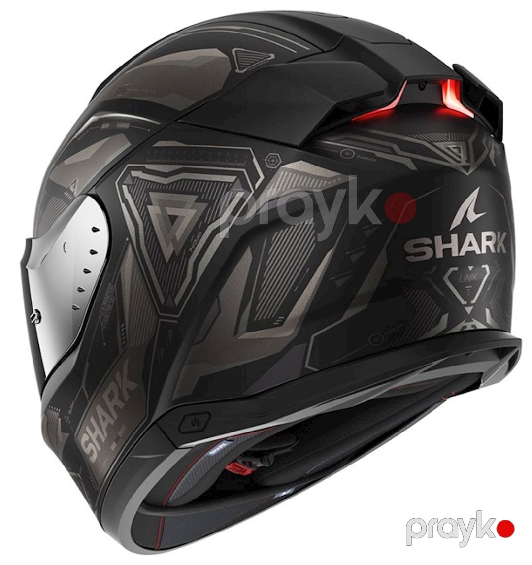 Motosikl dəbilqəsi Shark Skwal I3 Linik Mat Black Anthracite Anthracite L (HE0823EKAAL) — Mallar, Bakı (2)