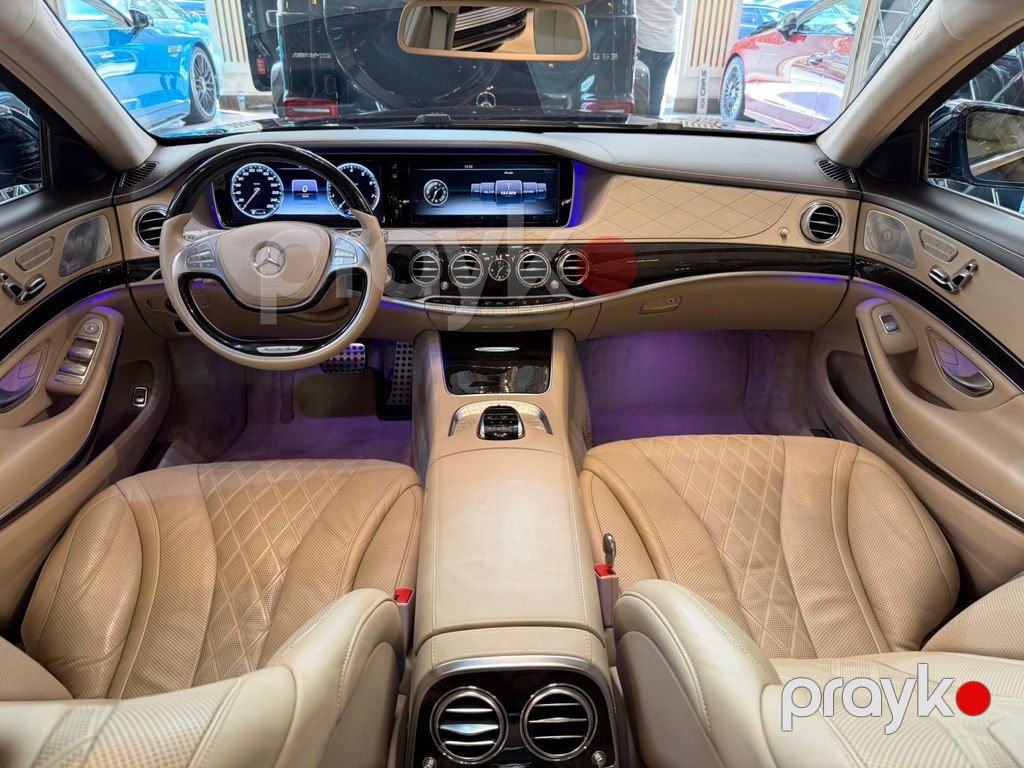 Mercedes S 500 4MATIC, 4.7 L, 2014 il, 116 000 km — Avtomobillər, Bakı (9)