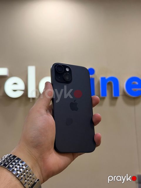 Apple iPhone 15 Black 128GB/6GB — Bakı