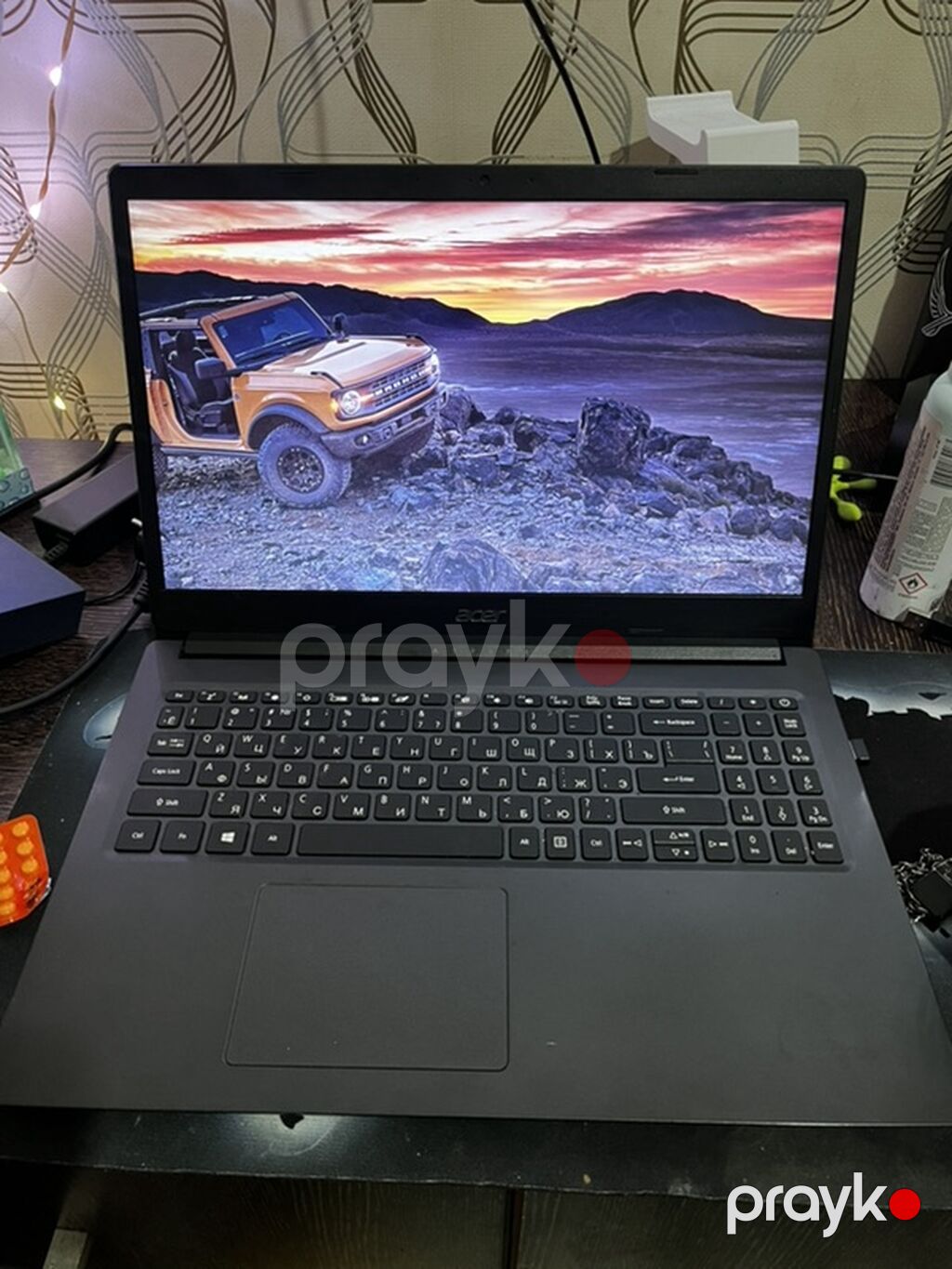 Acer noutbuk - Ekran: təxminən 15,6" mat panel, nazik çərçivə — Acer, Xırdalan (4)