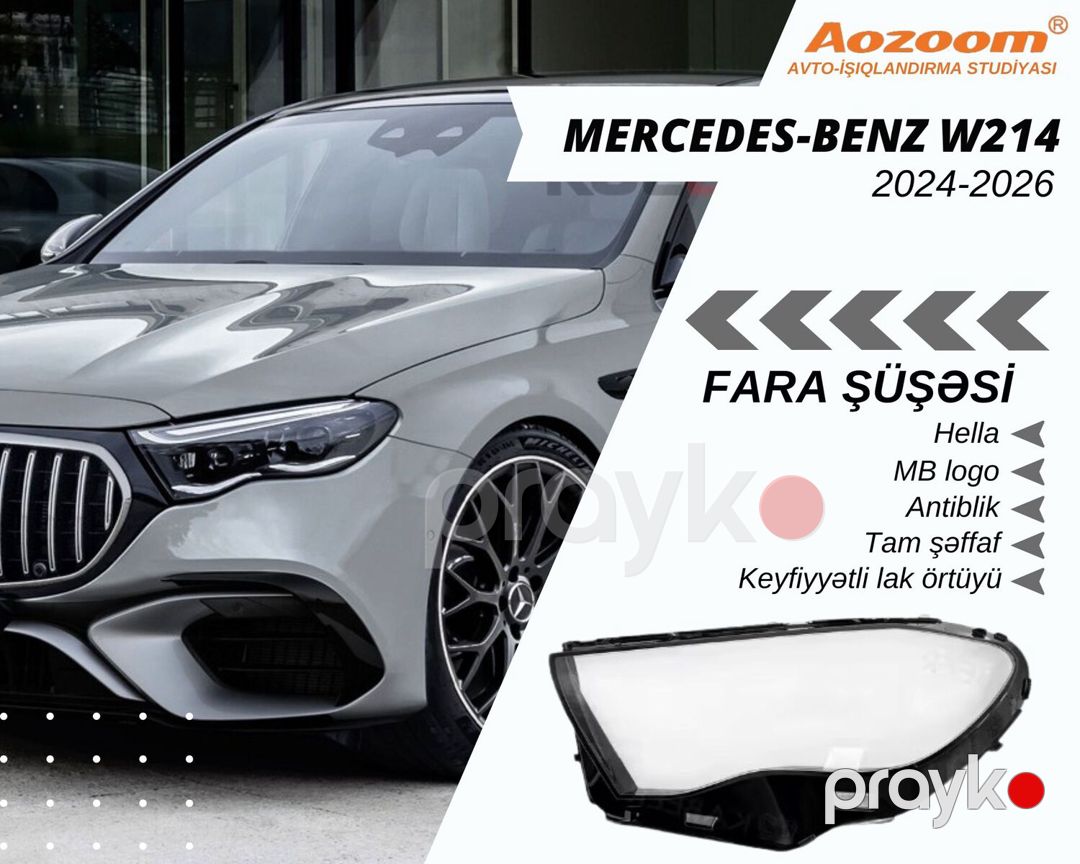 Mercedes-Benz fara şüşələri — Ehtiyat hissələri və aksesuarlar, Bakı (12)