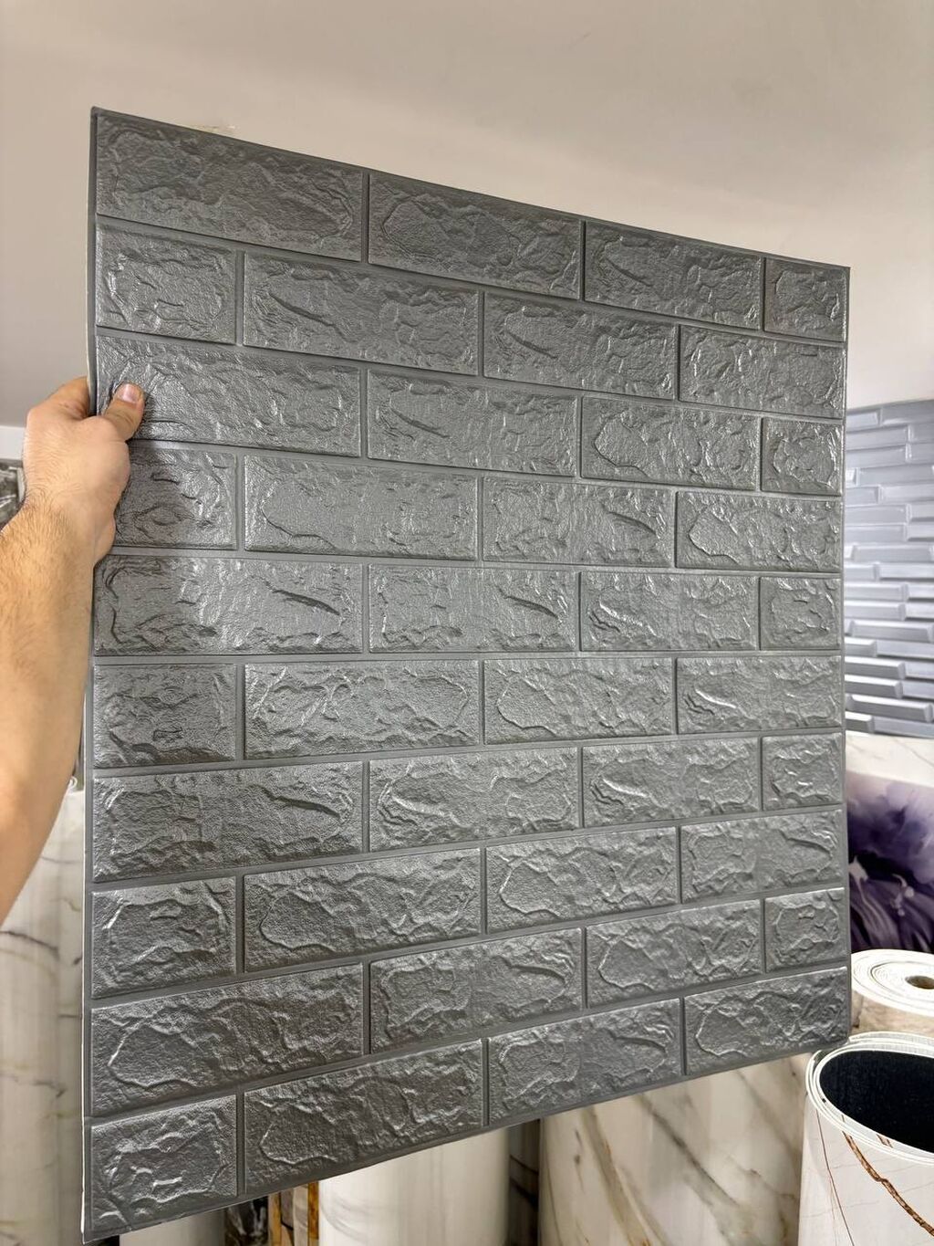 Dekorativ 3D Aboy Panellər Türkiyə istehsalı Topdan və — Plitka və örtü materialları, Bakı (4)