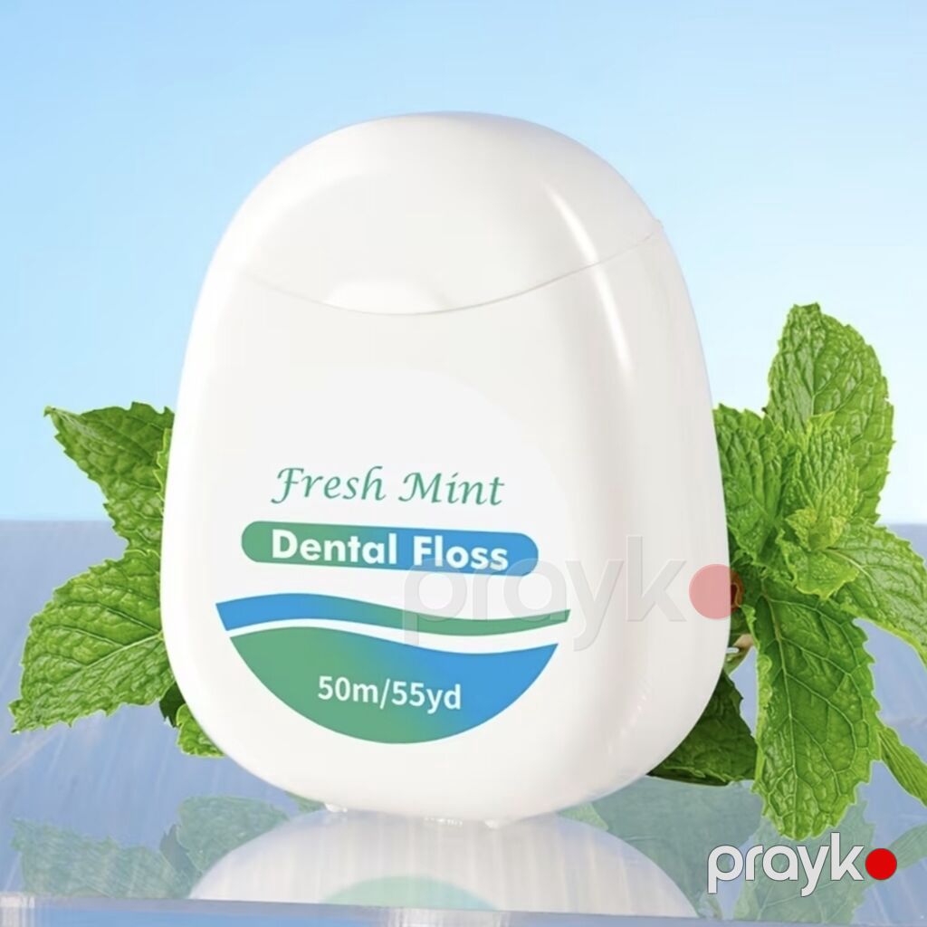 Fresh Mint Dental Floss – nanə ətirli diş sapı - Uzunluq: 50 m / 55 — Digər, Digah (2)