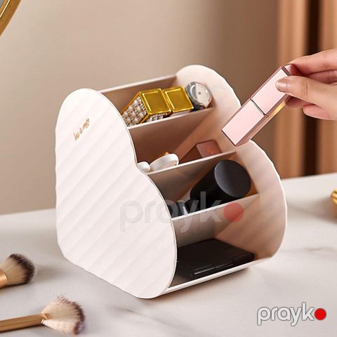 Ürək Formalı Dekorativ Kosmetika və Organizer — Bakı