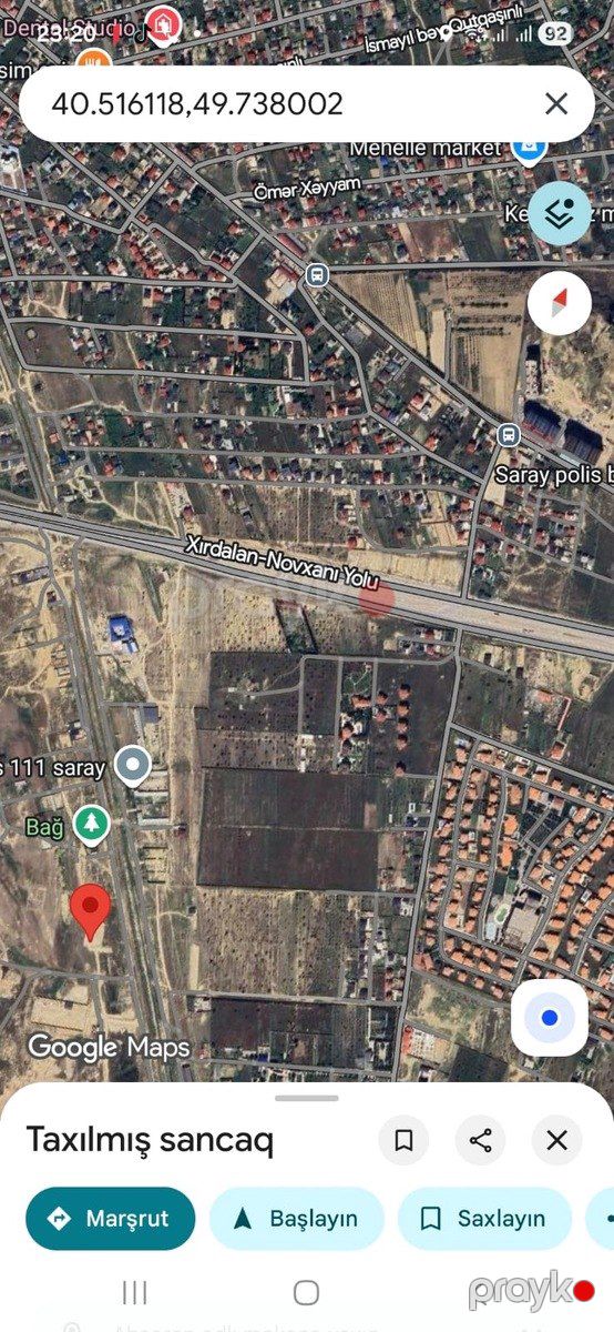 6 sot torpaq sahəsi, Saray qəs — Torpaq, Sumqayıt (4)