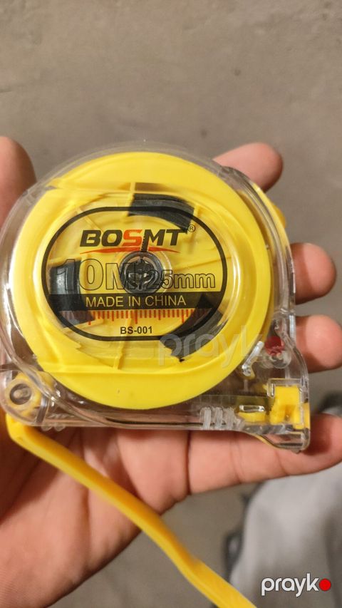 Bosmt ruletka – 10 m / 25 mm Model: BS-001 İstehsal: China - Uzunluq — Bakı