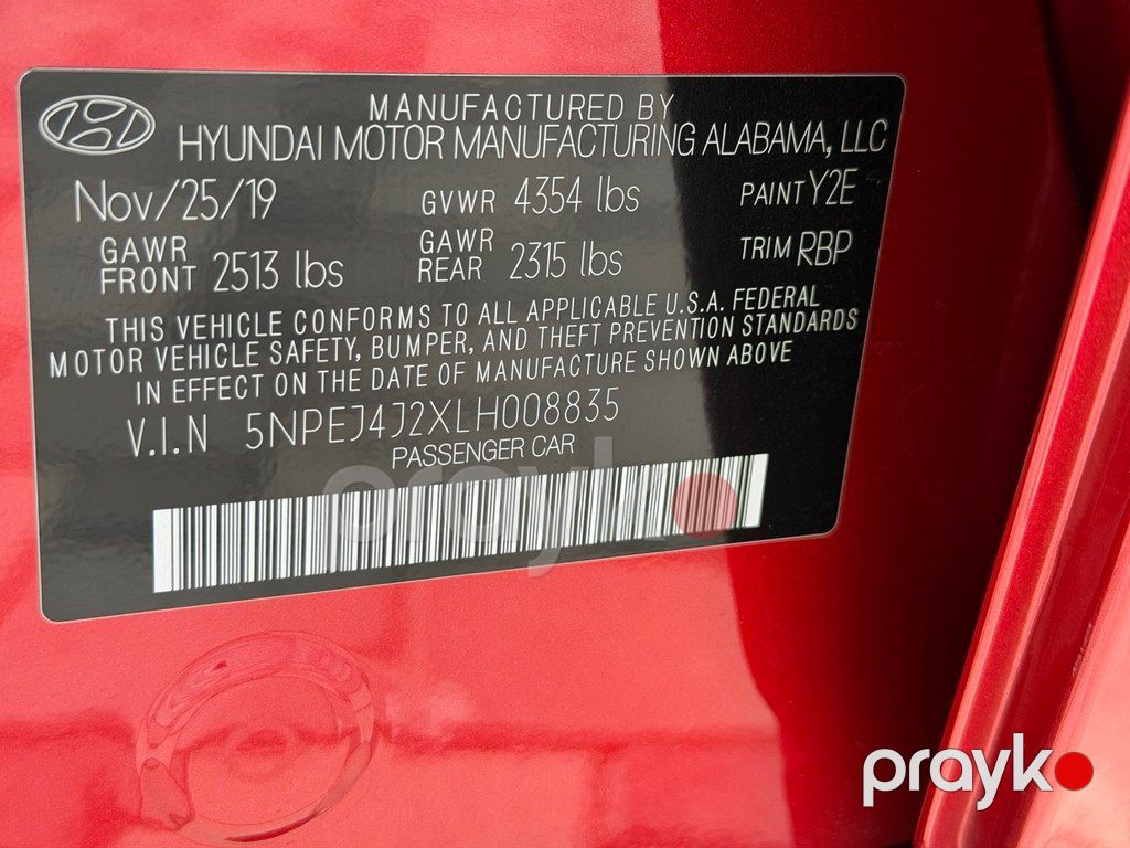 Hyundai Sonata, 1.6 L, 2020 il, 108 000 km — Avtomobillər, Bakı (10)