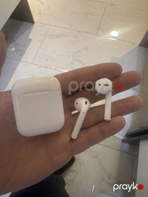 Apple AirPods (1-ci nəsil) simsiz qulaqlıq dəsti - Dizayn: Ağ rəng — Bakı