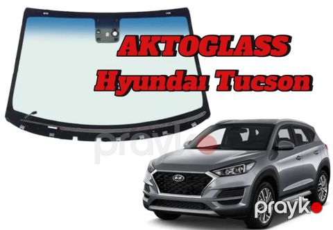 "Hyundai Tucson 2015" ön şüşəsi — Bakı