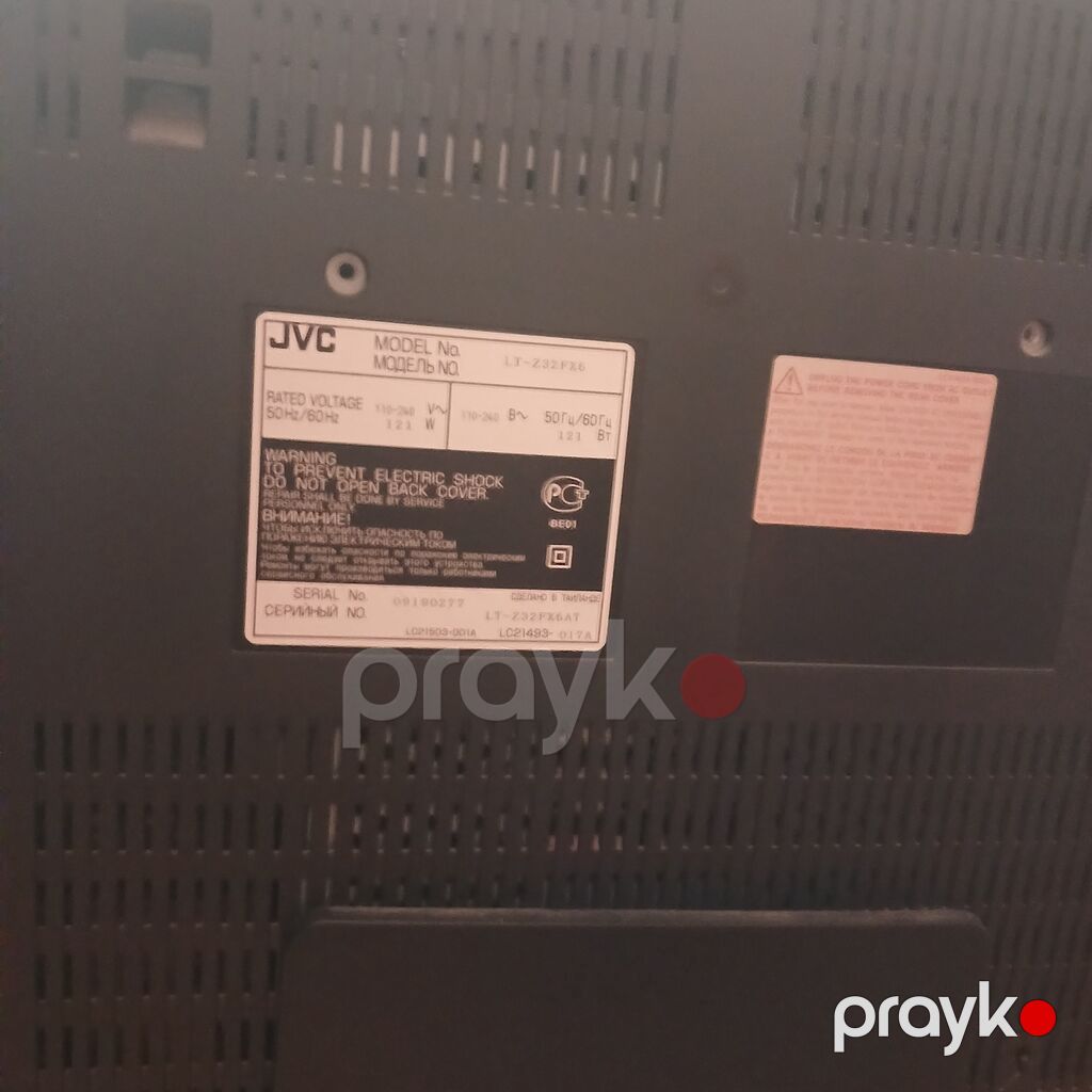 İşlənmiş Televizor JVC LCD 32" Ünvandan götürmə — Televizorlar, Bakı (2)