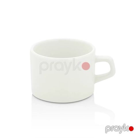 Fincan nəlbəki ilə By Bone HA-IN-GT-01-CF, keramika, boz, 180 ml, 14 sm — Bakı