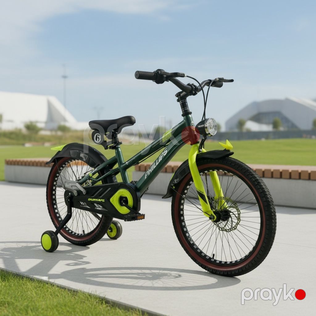 Uşaq velosipedi VPMall088x16, yaşıl — Velosipedlər, Bakı (2)