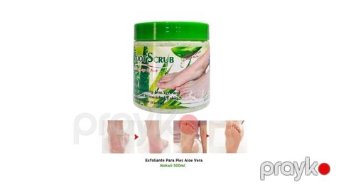 Ayaq üçün pilinq kremi Wokali Aloe Vera, bütün dəri tipləri üçün, 500 ml - MJ-WK-AF500 — Bakı