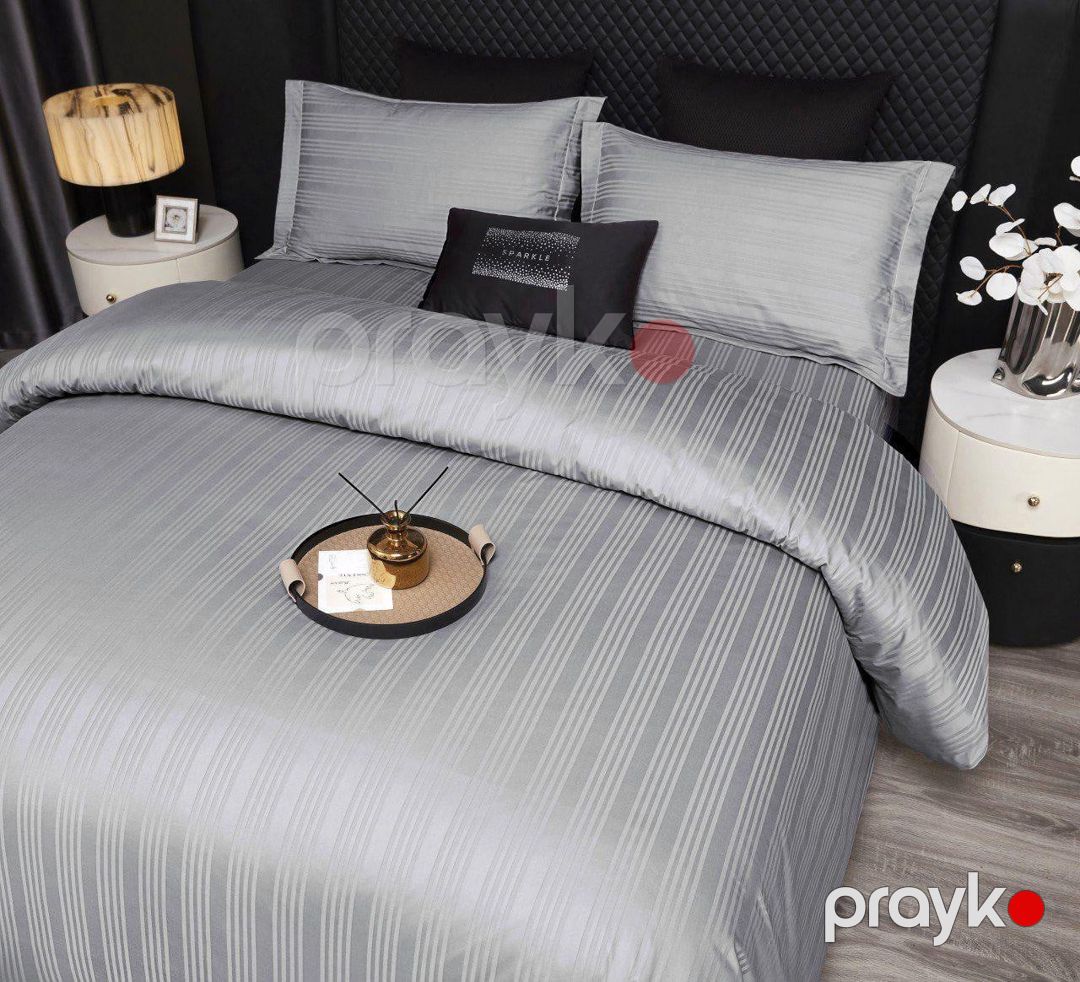 Yataq dəsti Annaberry Sateen, ikinəfərlik, premium keyfiyyət, zərif parıltı, rahat və sərin toxunuş, döşək örtüyü 240x260, yorgan üzü 160x220 (2 əd), yastıq üzü 50x70 (2 əd), sateen, Türkiyə istehsalı - FS Annaberry_1006 — Mallar, Bakı (2)