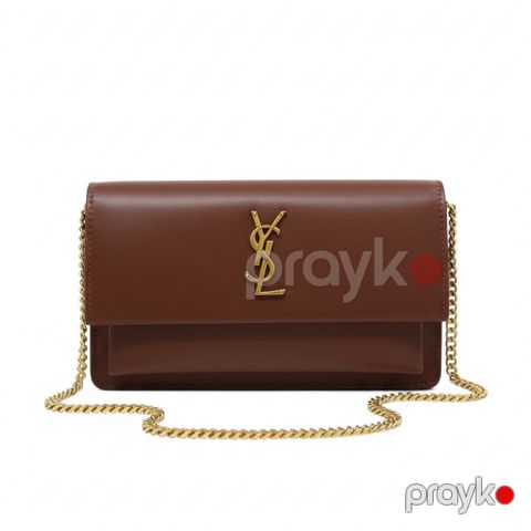 YSL Sunset Medium 22 sm – İkonik Monogram Çiyin Çantası — Bakı