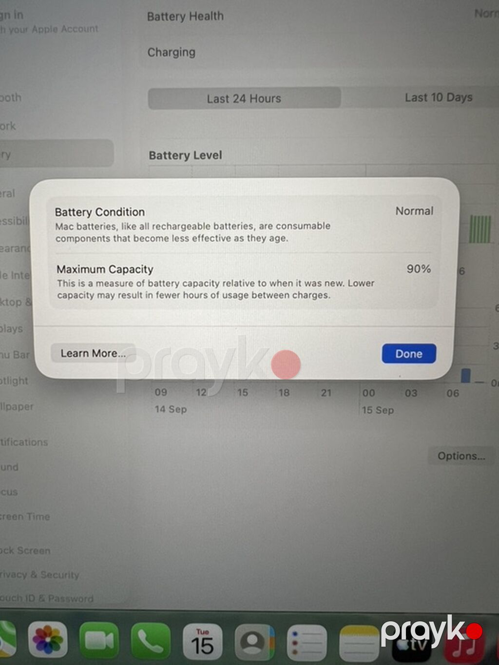 İşlənmiş Apple MacBook, 13.3 Apple M3, 256 GB, Ünvandan götürmə — Apple Macbook, Bakı (3)
