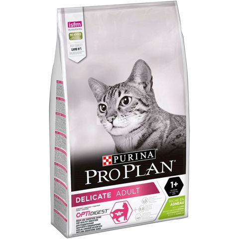 Quru yem Purina ProPlan Delicate yetkin pişiklər üçün, quzu əti ilə, çəki ilə 1 kq — Bakı