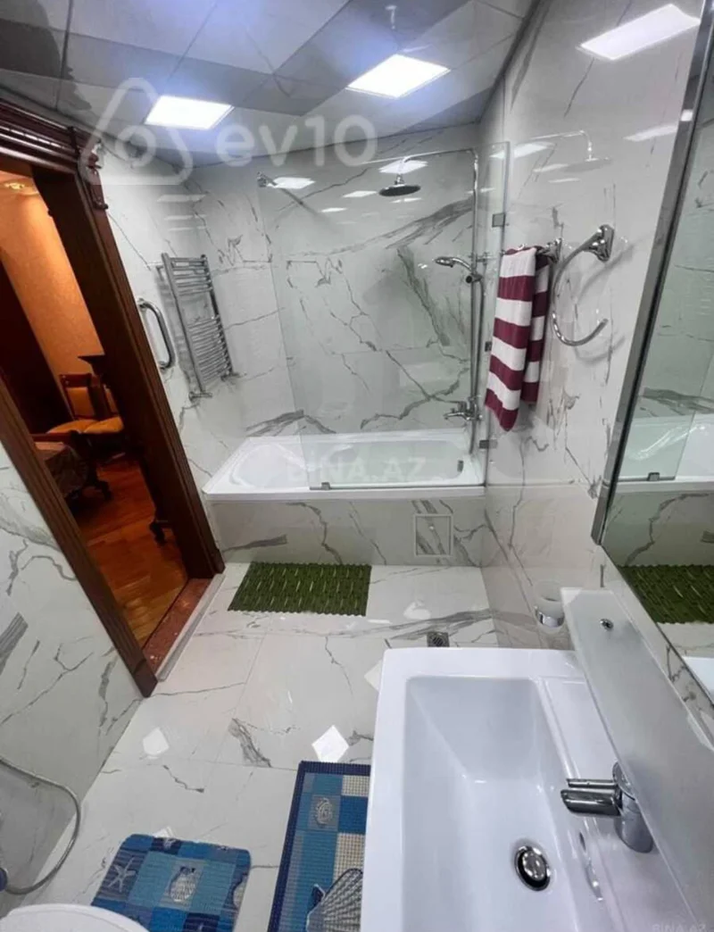3 otaqlı mənzil, 160 m², Şamil Əzizbəyov küçəsi 88B — kirayə — Mənzil, Bakı (8)