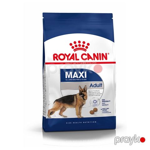 Quru yem Royal Canin Maxi Adult orta cinslər üçün 15 aydan 5 iləqədər 15 kq — Bakı