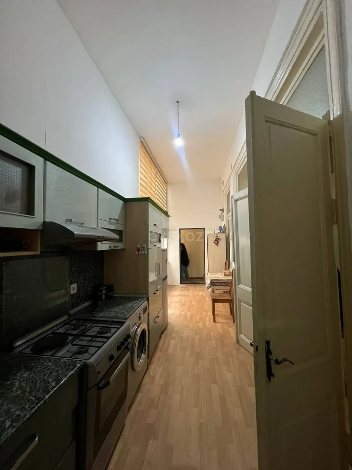 Kirayə 2 otaqlı mənzil Sahil metrosu yaxınlığında — Mənzil, Bakı (6)