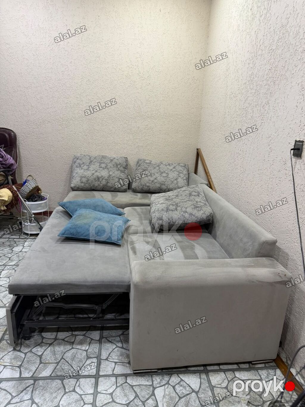 Resulzade qesebesi Baksol Künc divan – çevrilən mexanizmlə - Rəng — Pişiklər, Bakı (2)