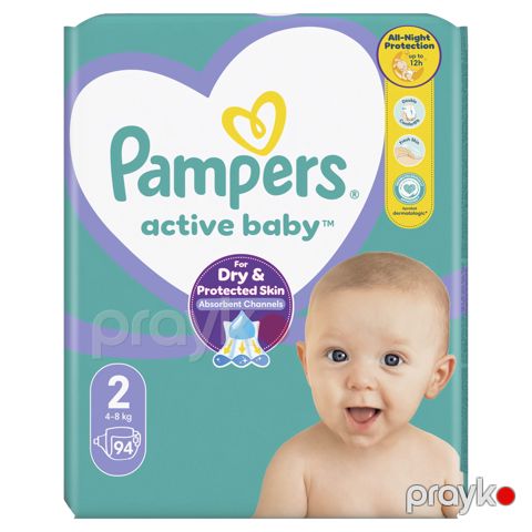 Bez Pampers Jumbo Pack New Baby Mini, ölçü 2, 4-8 kq, 94 əd — Bakı