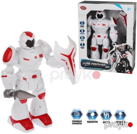 Robot Bos P12, ağ, 3+ yaş — Bakı