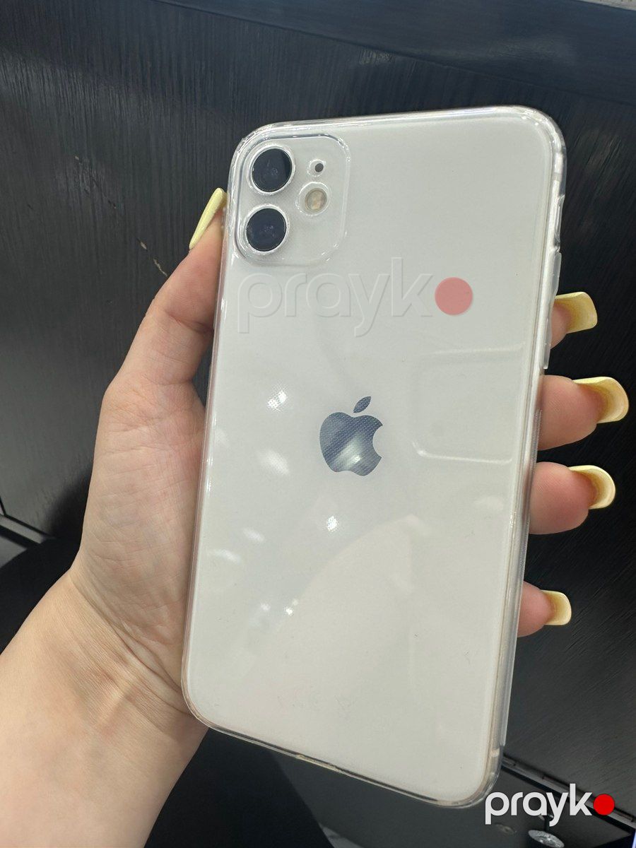 Apple iPhone 11 White 128GB/4GB — Smartfonlar, Bakı (2)