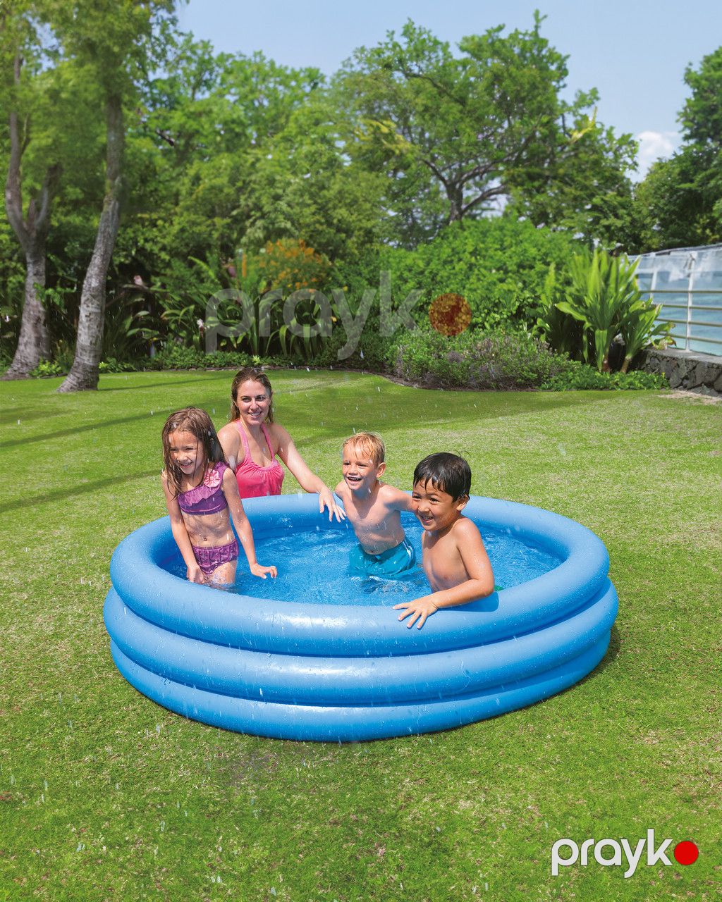 Hovuz Intex 58446_15, uşaqlar üçün, şişmə, dairəvi, 147x33 sm, 581 l, mavi — Hovuzlar, Bakı (3)