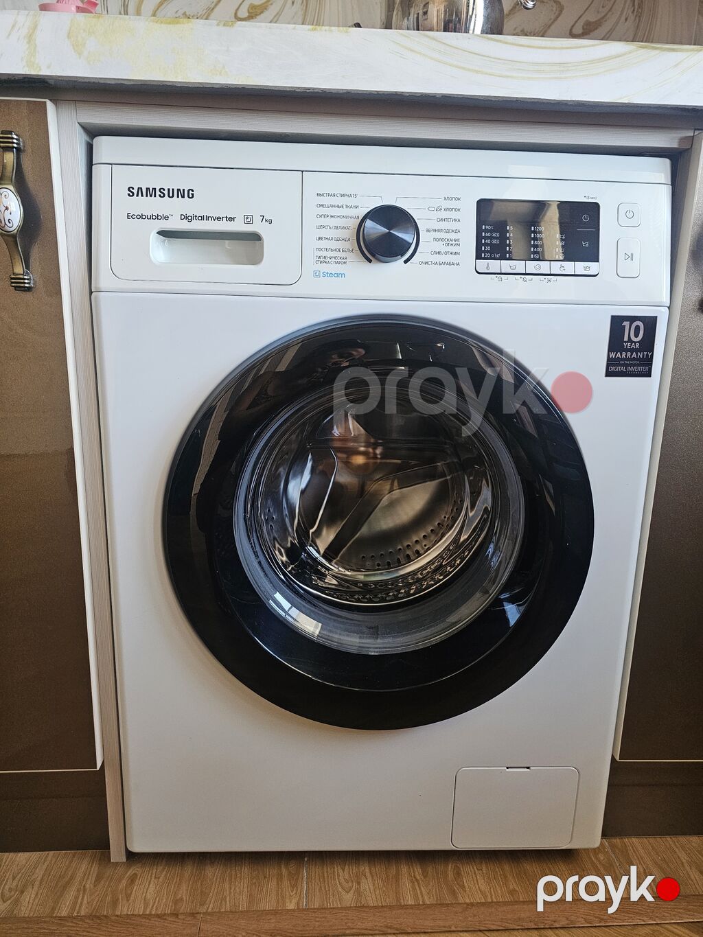 Samsung paltaryuyan maşın – Ecobubble, Digital Inverter, 7 kq — Çamaşır maşınları, Bakı (2)