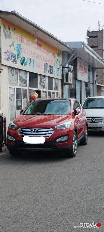 Hyundai Santa Fe, 2.4 L, 2014 il, 138 142 km — Gəncə