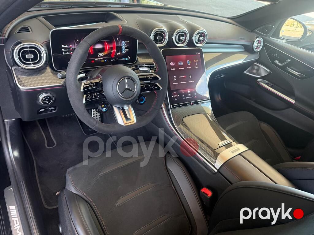 Mercedes C 63 AMG 4MATIC, 2.0 L, 2023 il, 25 000 km — Avtomobillər, Bakı (6)