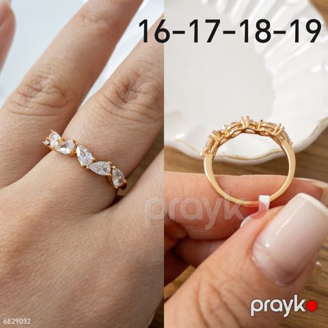 Qadınlar üçün üzük 6E29032, paslanmayan polad — Bakı