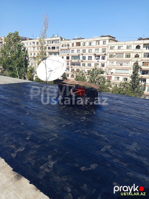 İzolyasiya işləri — Dam və örtüklər, Bakı (2)