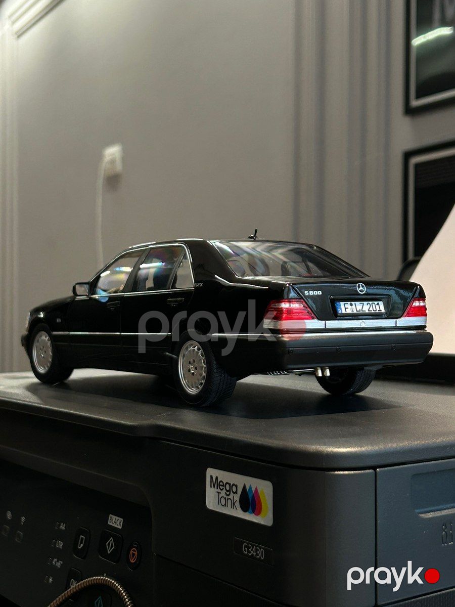 1:18 Norev Mercedes-Benz S600 (W140) modeli — Kolleksiyalar, Bakı (3)
