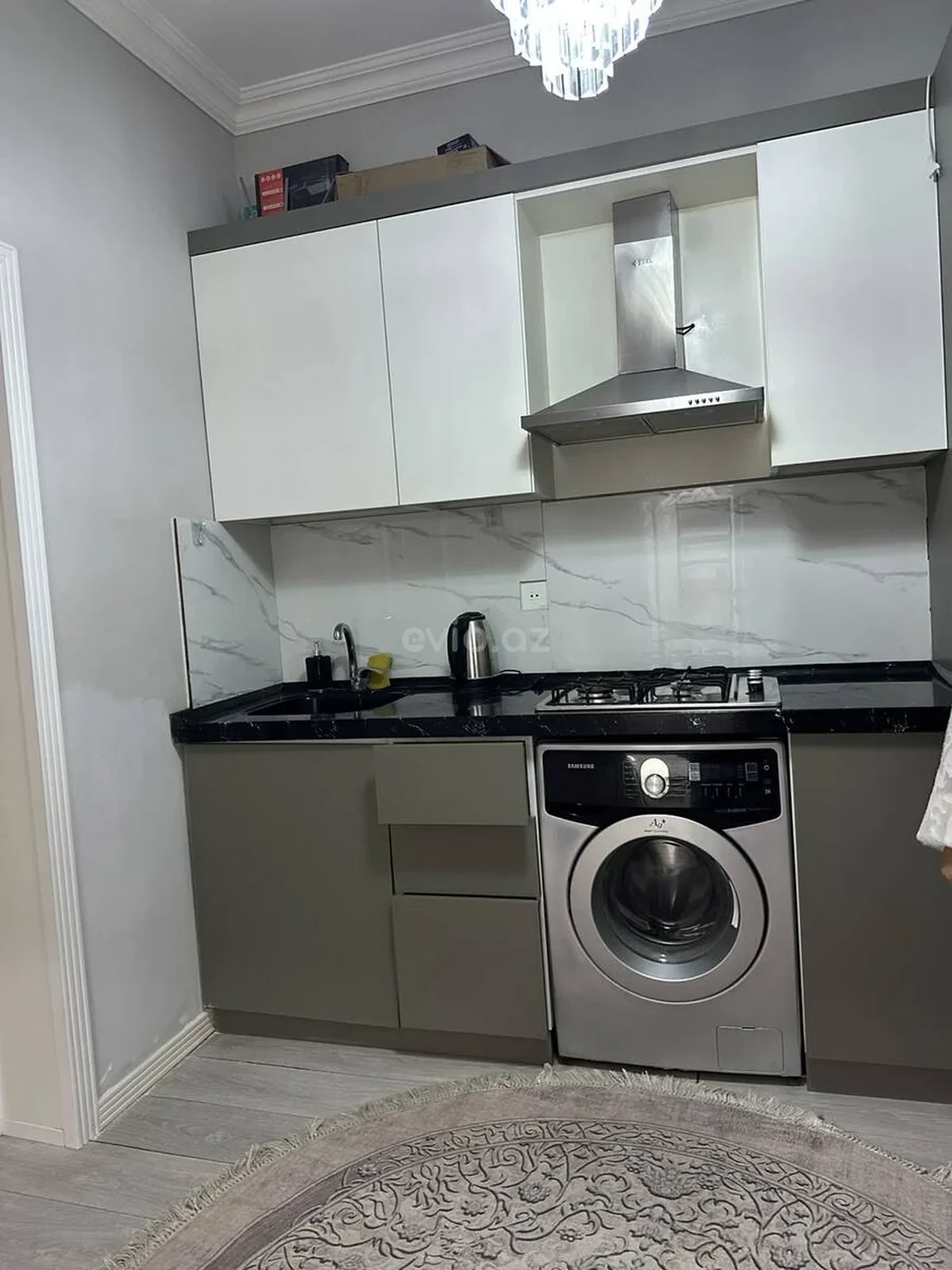 Kirayə 2 otaqlı mənzil Nəsimi metrosu yaxınlığında — Mənzil, Bakı (8)