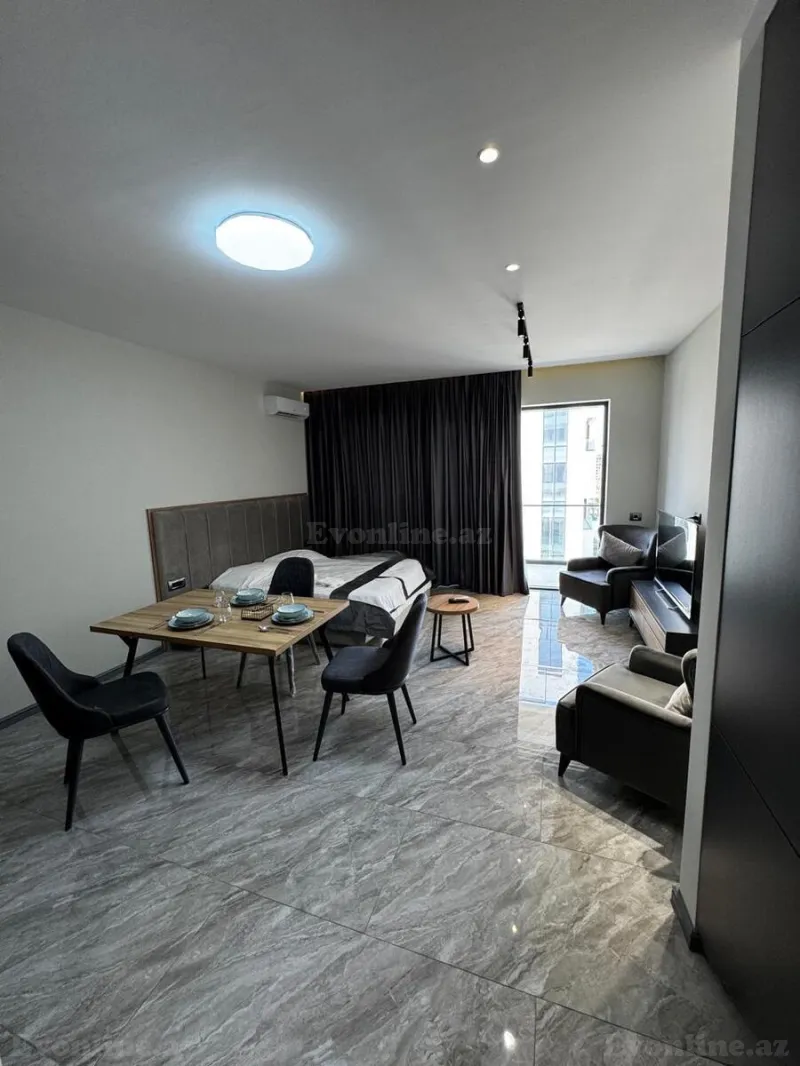Kirayə verilir 1 otaqlı Mənzil Yeni tikili 57 m² Bakı, Sabunçu r., Sea Breeze — Bakı